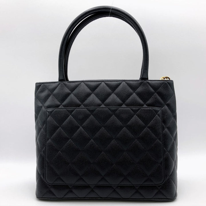 CHANEL シャネル 
 トートバッグ 
マットキャビアスキン ブラック
