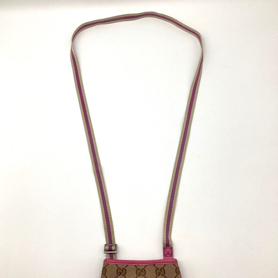 GUCCI グッチ 
 141863  ショルダーバッグ 
GGキャンバス ブラウン