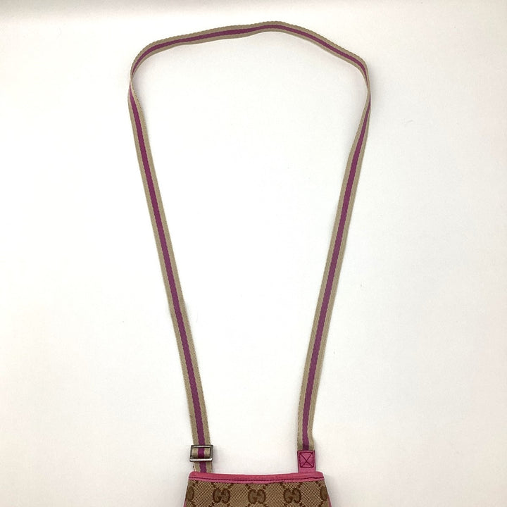 GUCCI グッチ 
 141863  ショルダーバッグ 
GGキャンバス ブラウン