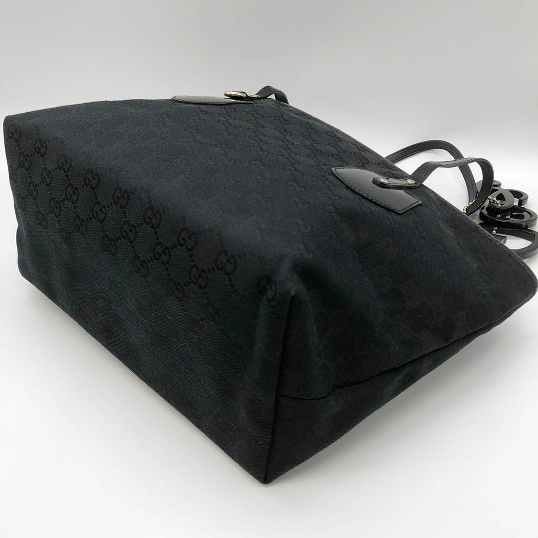 GUCCI グッチ 
 GGキャンバス 211976 トートバッグ 
GGキャンバス ブラック