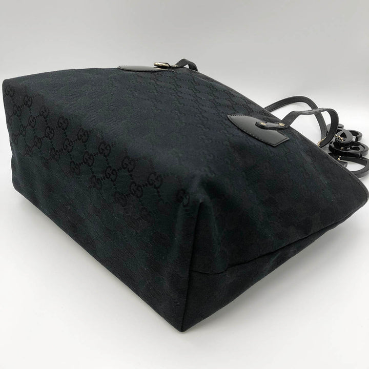 GUCCI グッチ 
 GGキャンバス 211976 トートバッグ 
GGキャンバス ブラック