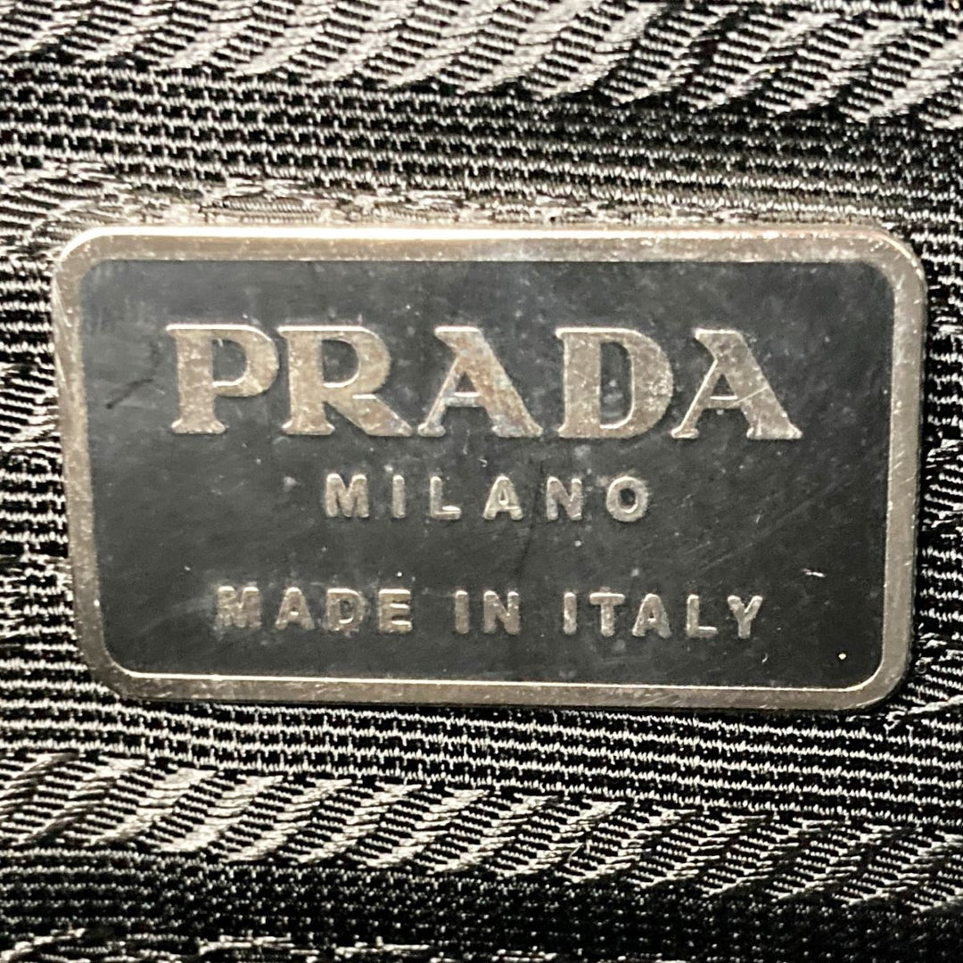 PRADA プラダ 
 B10069  ショルダーバッグ 
ナイロン ネイビー