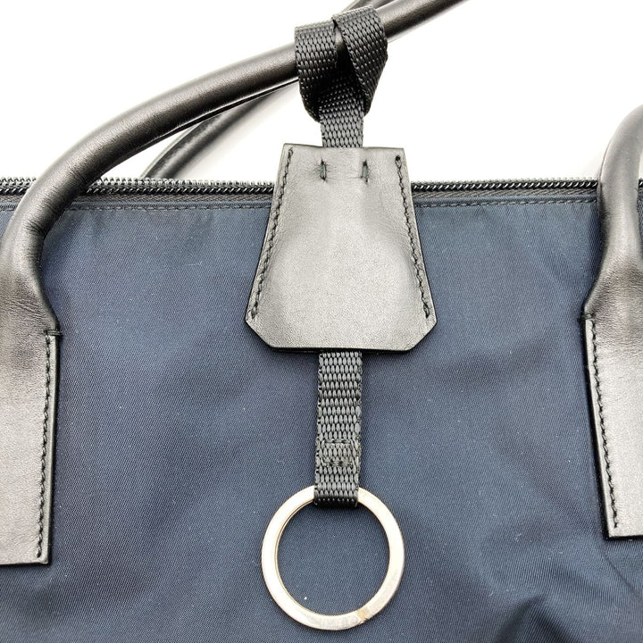 PRADA プラダ 
 B10069  ショルダーバッグ 
ナイロン ネイビー