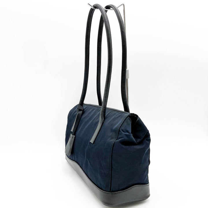 PRADA プラダ 
 B10069  ショルダーバッグ 
ナイロン ネイビー