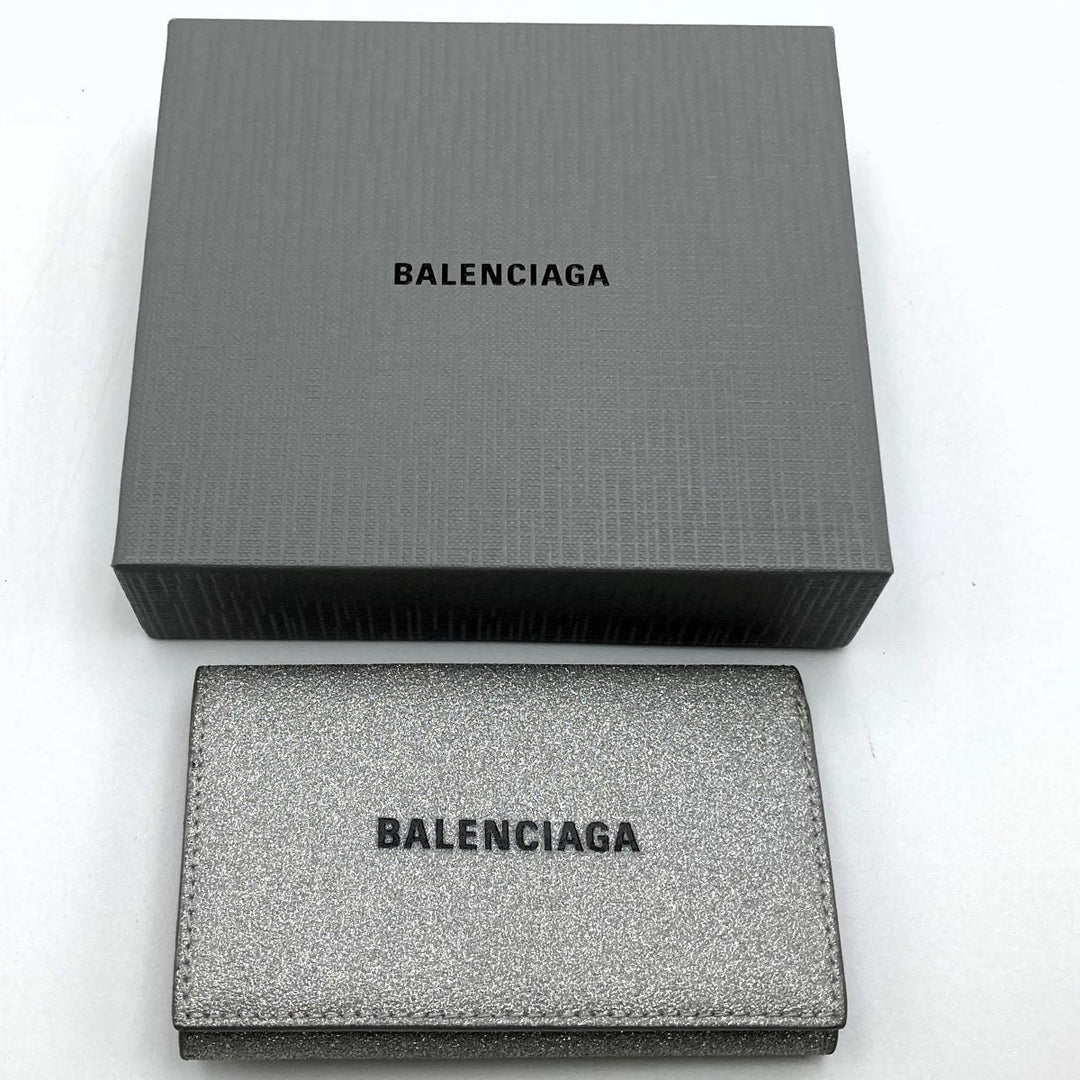 BALENCIAGA バレンシアガ 
 640537 キーケース 
 シルバー