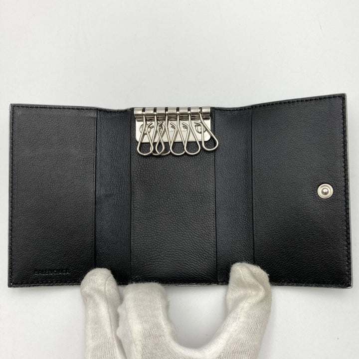 BALENCIAGA バレンシアガ 
 640537 キーケース 
 シルバー