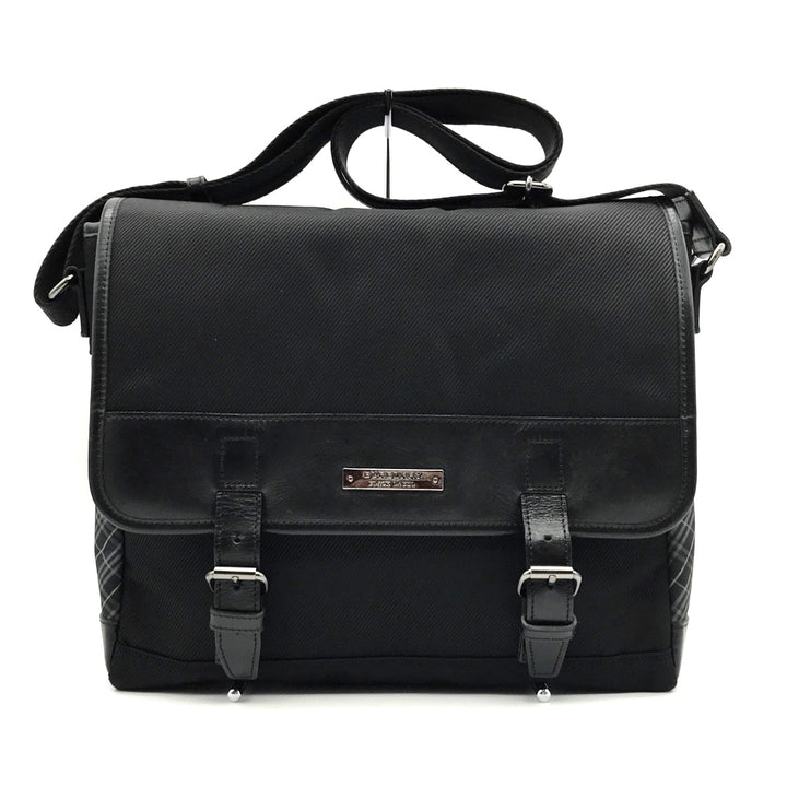 BURBERRY BLACK LABEL バーバリーブラックレーベル 
 メッセンジャーバッグ 
ナイロン ブラック