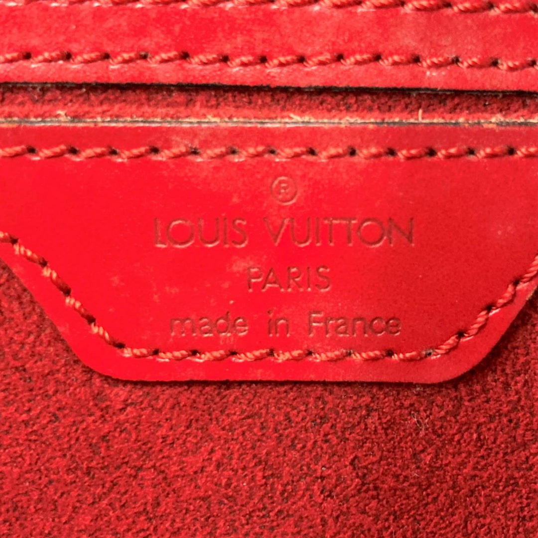 LOUIS VUITTON ルイ・ヴィトン 
 スフロ M52227 ショルダーバッグ 
PVC レッド