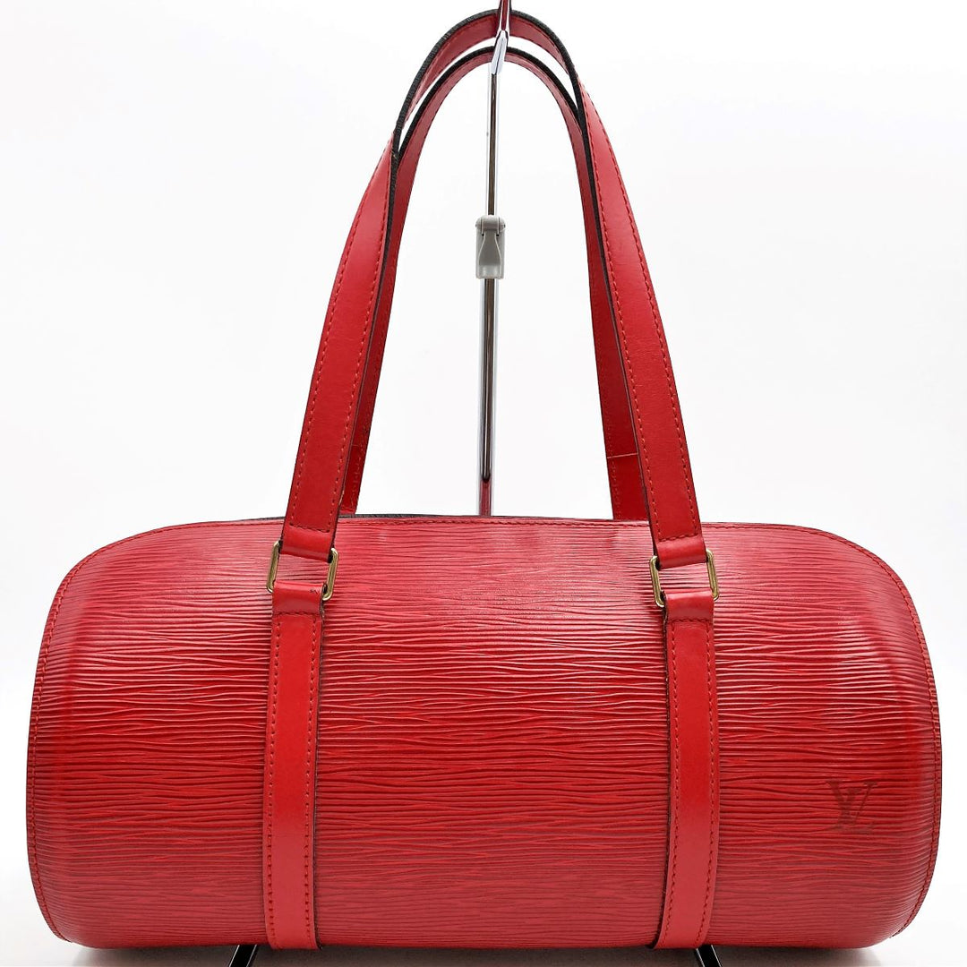 LOUIS VUITTON ルイ・ヴィトン 
 スフロ M52227 ショルダーバッグ 
PVC レッド