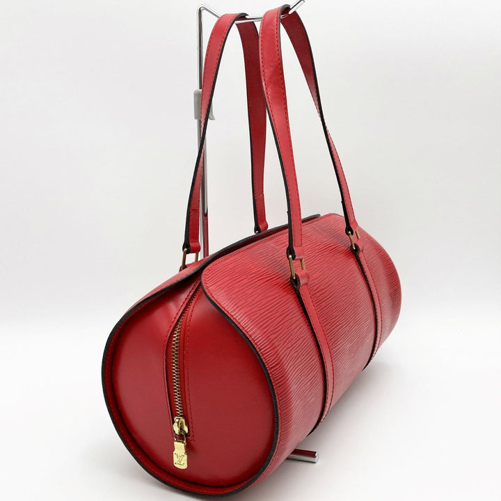 LOUIS VUITTON ルイ・ヴィトン 
 スフロ M52227 ショルダーバッグ 
PVC レッド