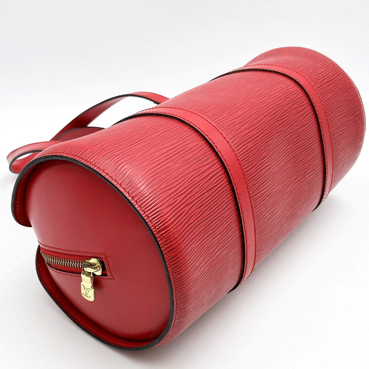 LOUIS VUITTON ルイ・ヴィトン 
 スフロ M52227 ショルダーバッグ 
PVC レッド