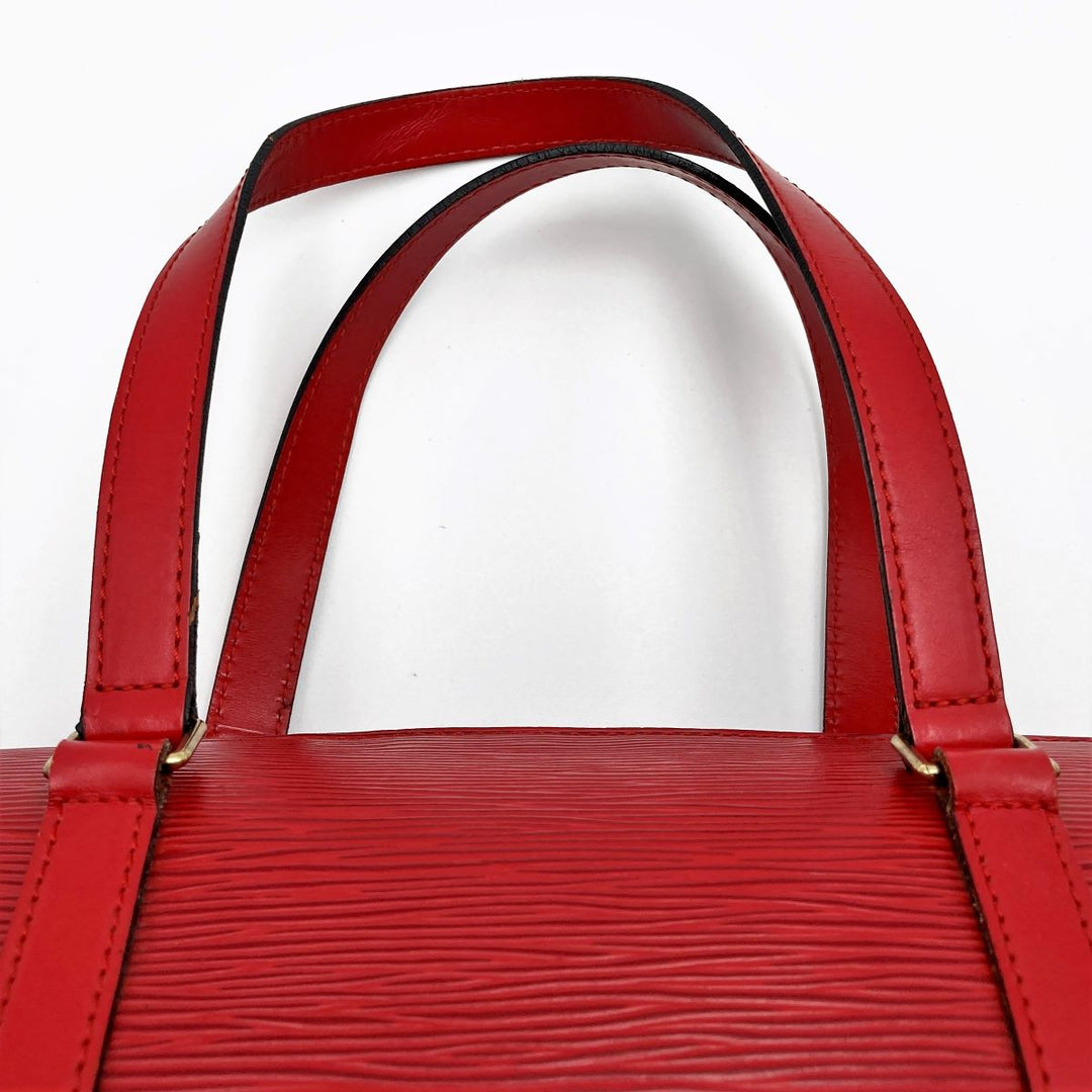LOUIS VUITTON ルイ・ヴィトン 
 スフロ M52227 ショルダーバッグ 
PVC レッド