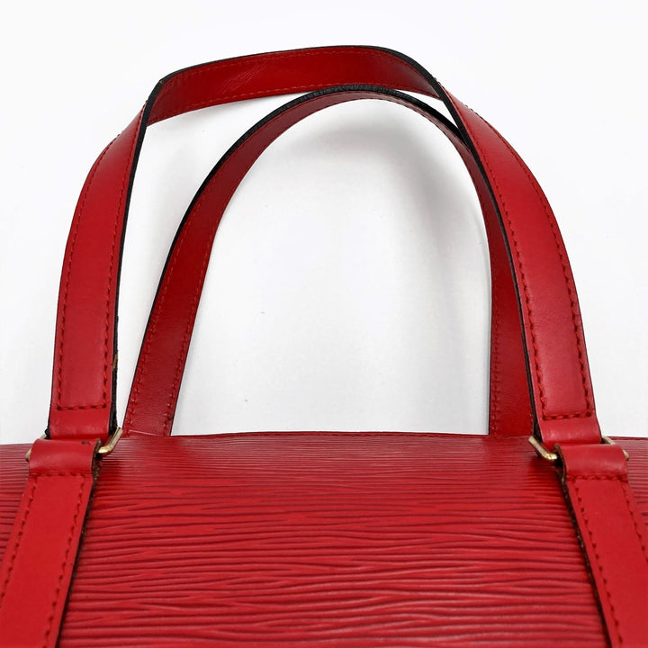 LOUIS VUITTON ルイ・ヴィトン 
 スフロ M52227 ショルダーバッグ 
PVC レッド