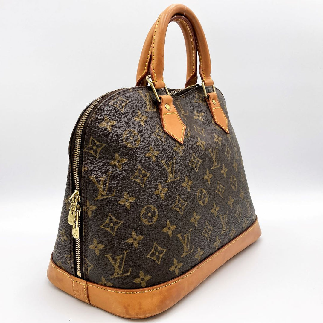 LOUIS VUITTON ルイ・ヴィトン 
 モノグラム アルマ(旧) M51130 ハンドバッグ 
PVC ブラウン