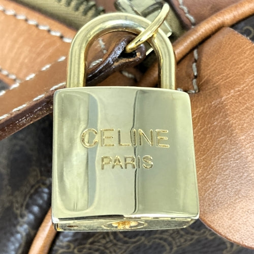 CELINE セリーヌ 
 ボストンバッグ 
PVC ブラウン