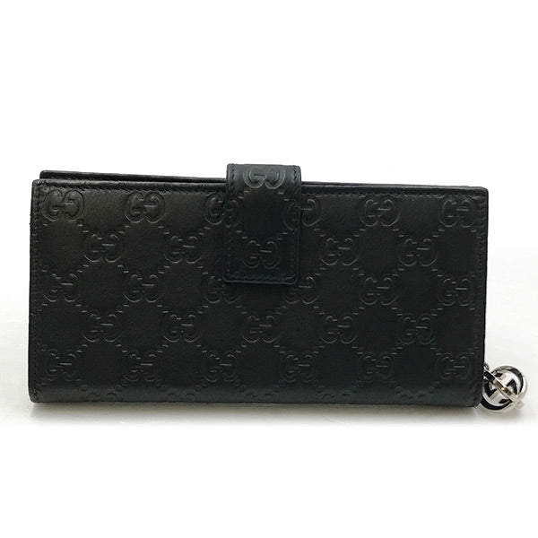 GUCCI グッチ 
 233024 長財布 
レザー ブラック
