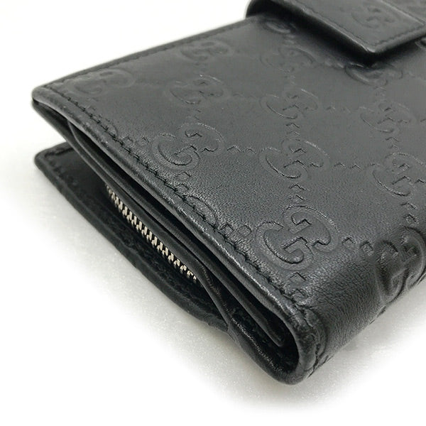 GUCCI グッチ 
 233024 長財布 
レザー ブラック