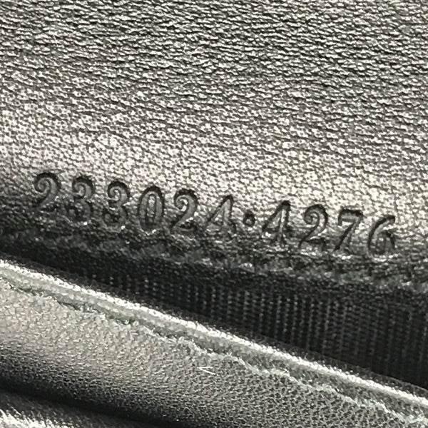 GUCCI グッチ 
 233024 長財布 
レザー ブラック