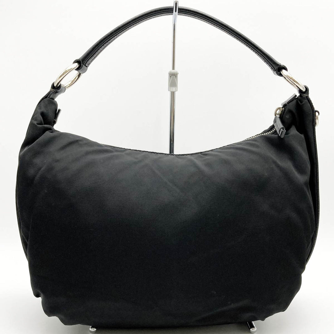 PRADA プラダ 
 ショルダーバッグ 
ナイロン ブラック