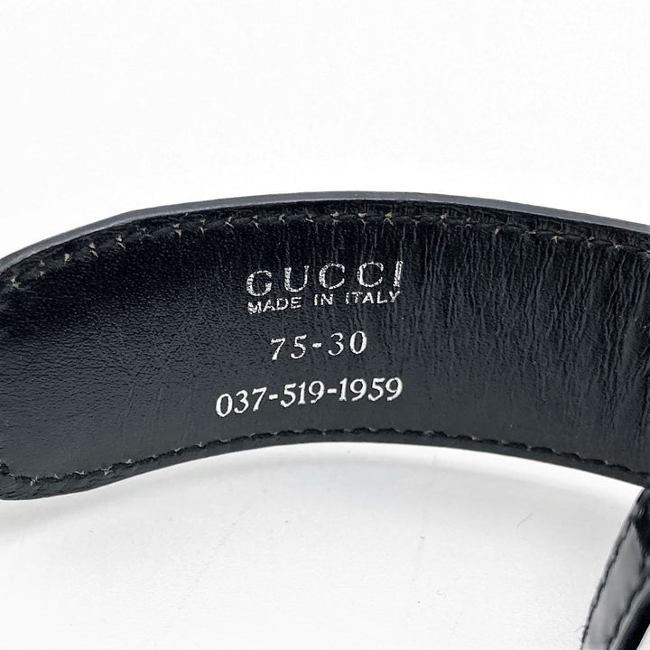 GUCCI グッチ 
 037 519 1959 ベルト 
レザー ブラック