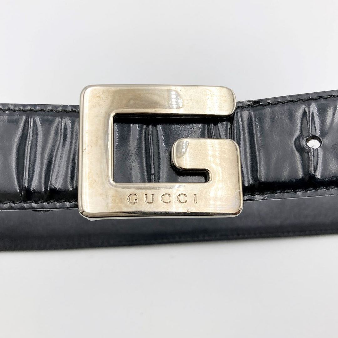 GUCCI グッチ 
 037 519 1959 ベルト 
レザー ブラック