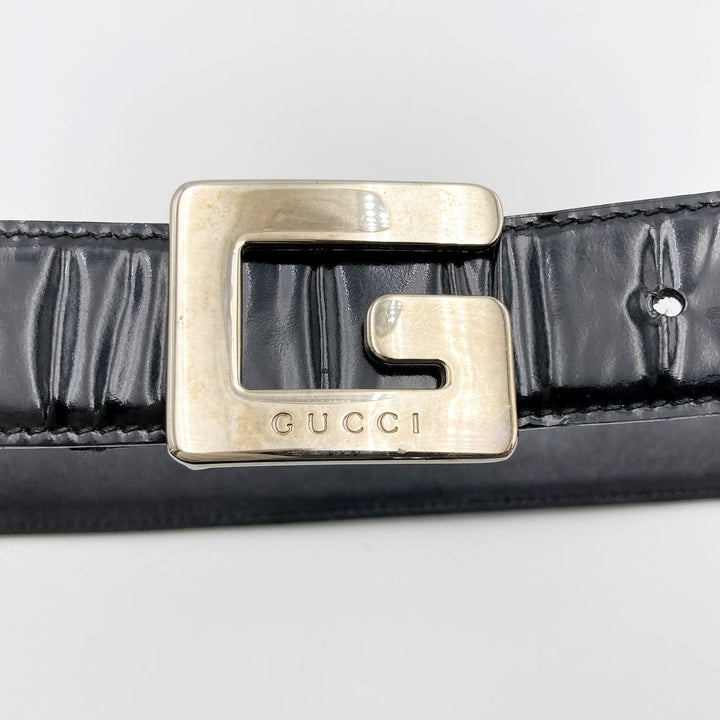 GUCCI グッチ 
 037 519 1959 ベルト 
レザー ブラック
