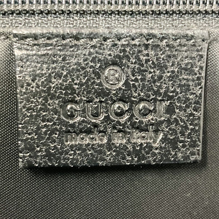 GUCCI グッチ 
 ジャッキー 002・1065 ハンドバッグ 
レザー ブラック