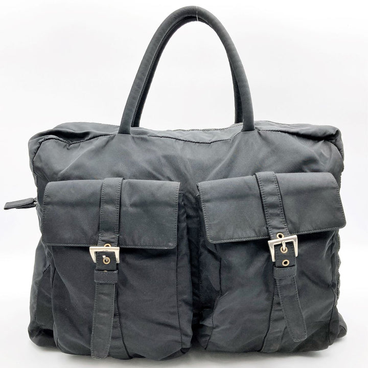 PRADA プラダ 
 トートバッグ 
ナイロン ブラック