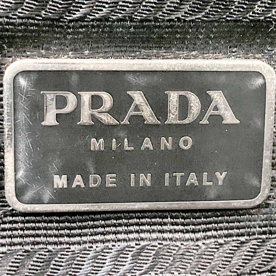 PRADA プラダ 
 トートバッグ 
ナイロン ブラック