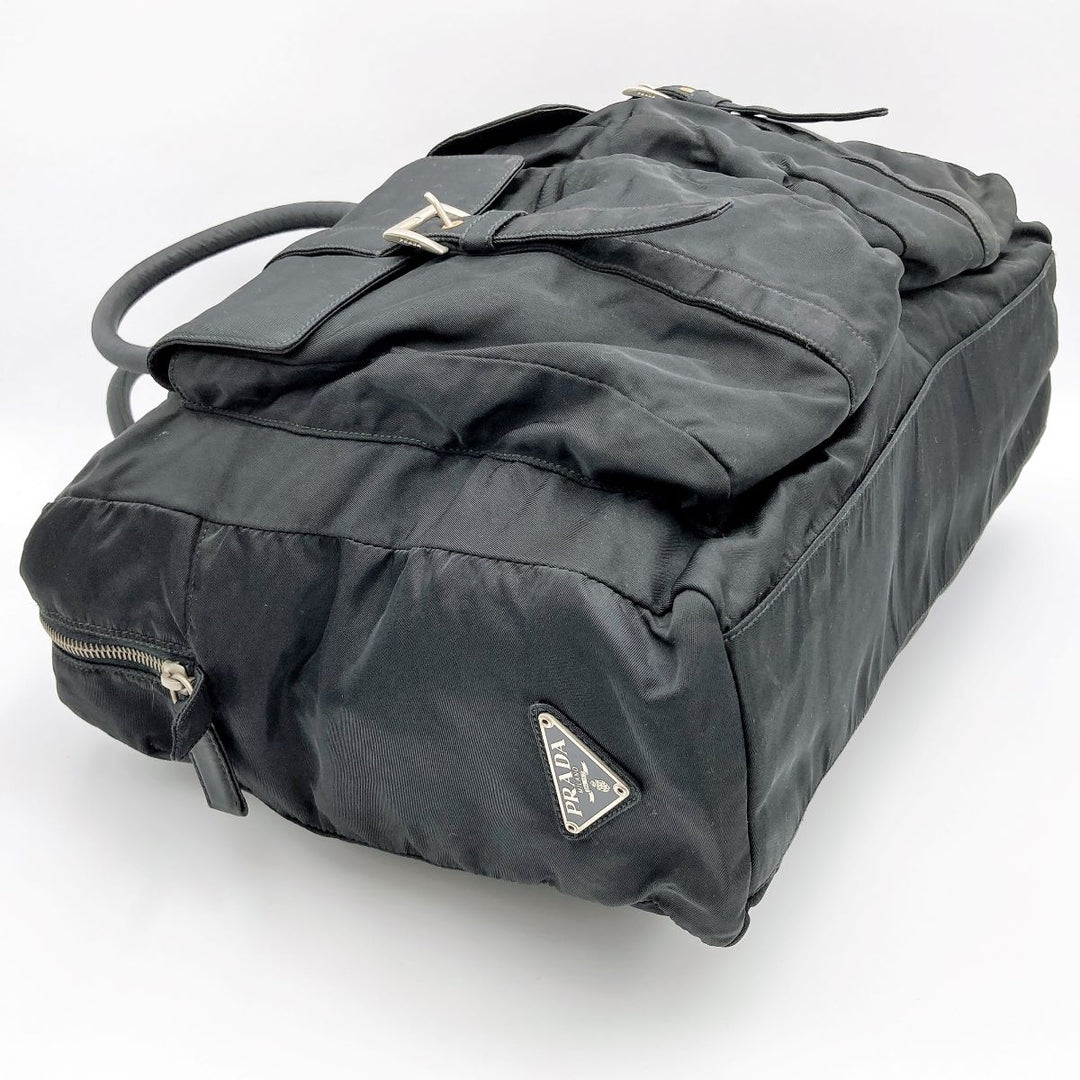 PRADA プラダ 
 トートバッグ 
ナイロン ブラック