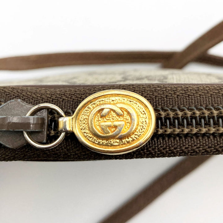 GUCCI グッチ 
 007 14 6428 ショルダーバッグ 
GGスプリームキャンバス ブラウン