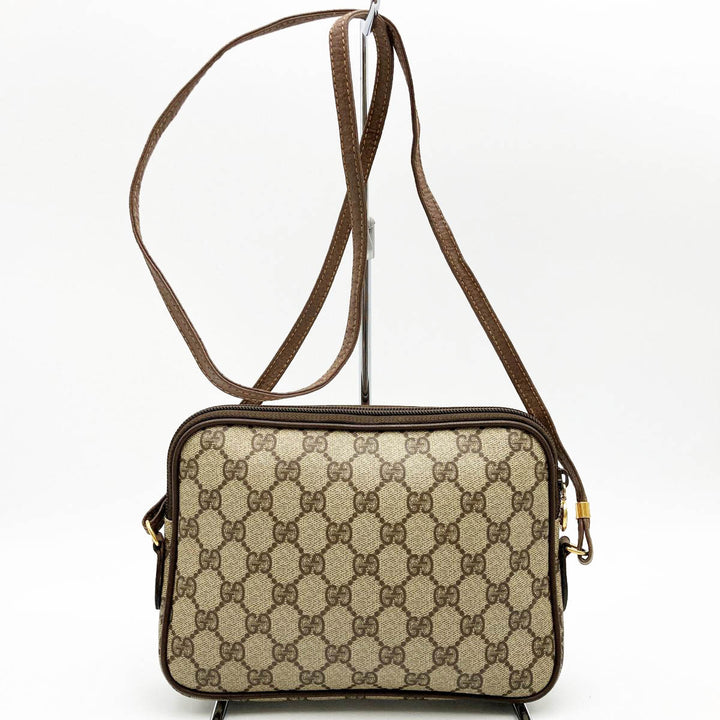 GUCCI グッチ 
 007 14 6428 ショルダーバッグ 
GGスプリームキャンバス ブラウン