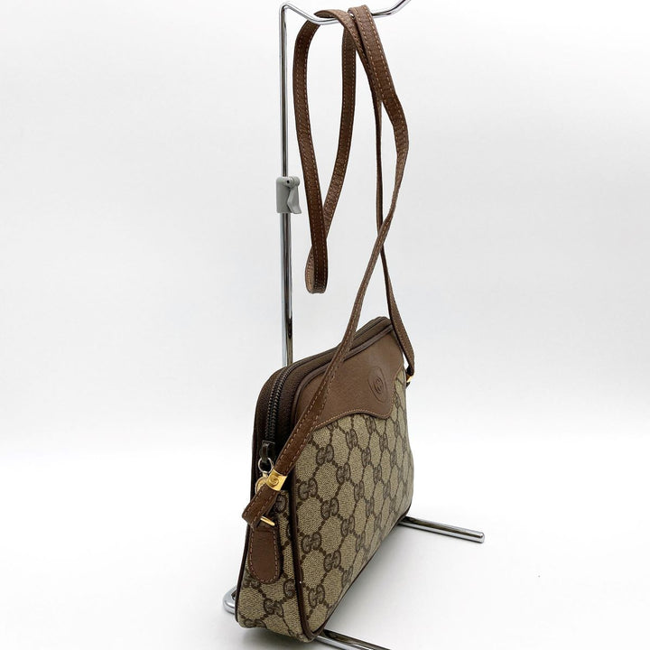 GUCCI グッチ 
 007 14 6428 ショルダーバッグ 
GGスプリームキャンバス ブラウン