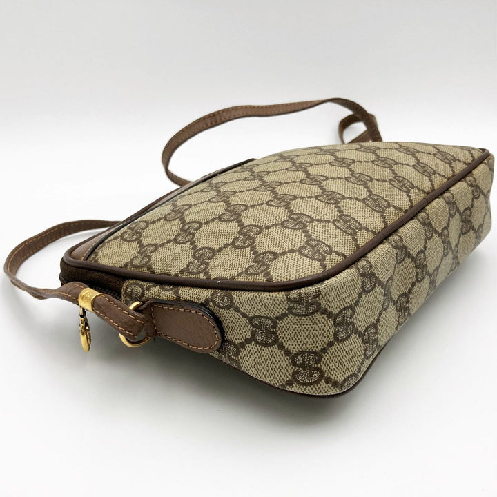 GUCCI グッチ 
 007 14 6428 ショルダーバッグ 
GGスプリームキャンバス ブラウン