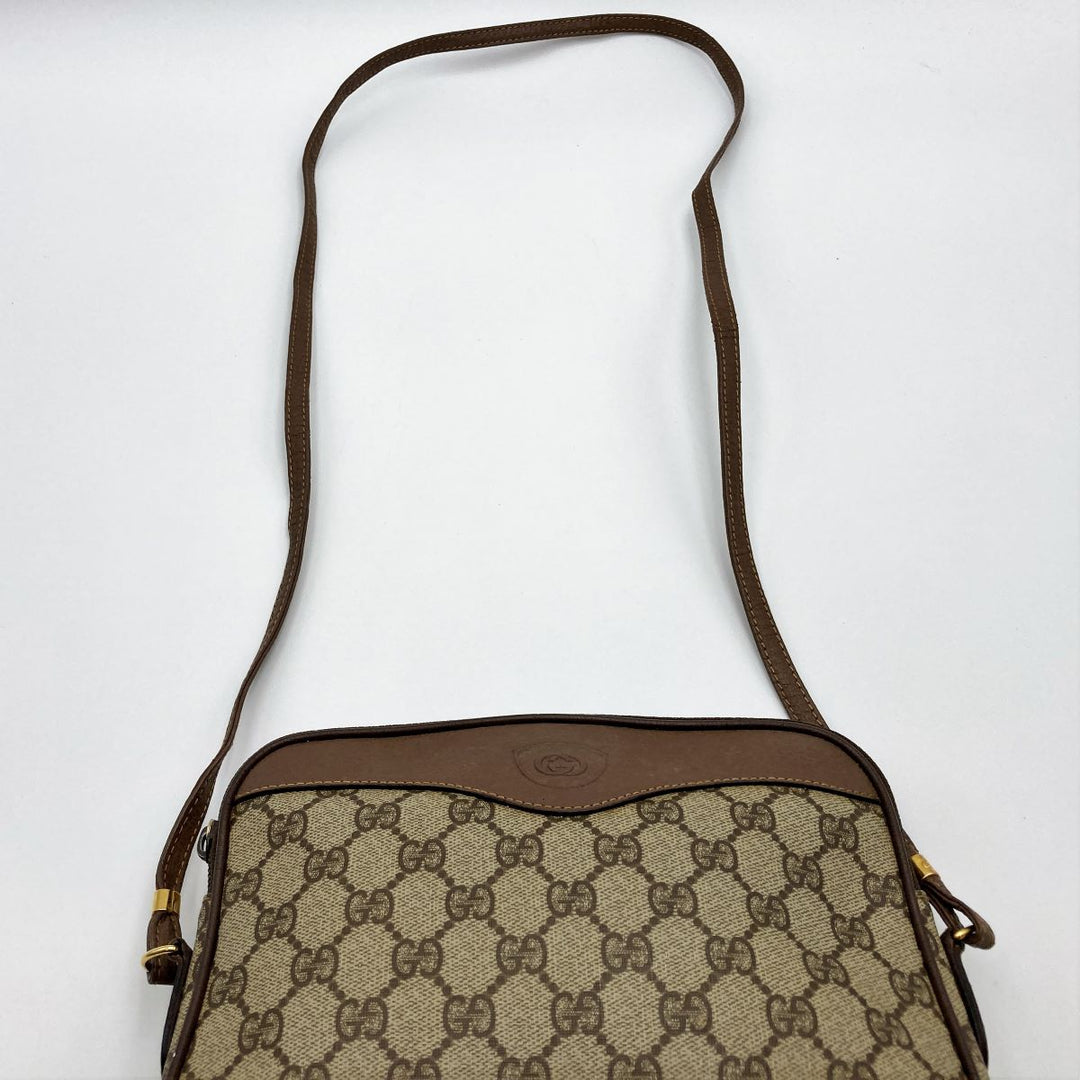 GUCCI グッチ 
 007 14 6428 ショルダーバッグ 
GGスプリームキャンバス ブラウン
