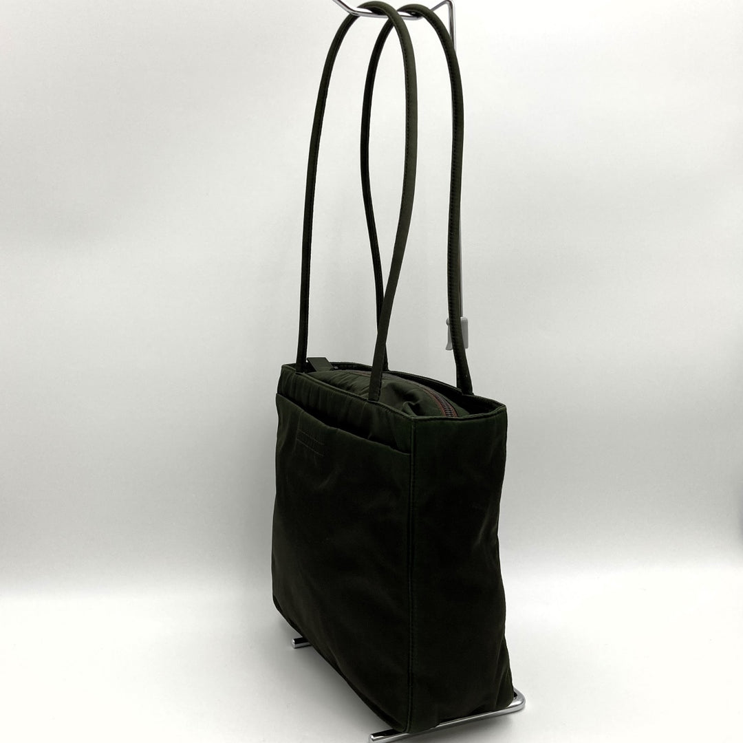 PRADA プラダ 
 トートバッグ 
ナイロン カーキ