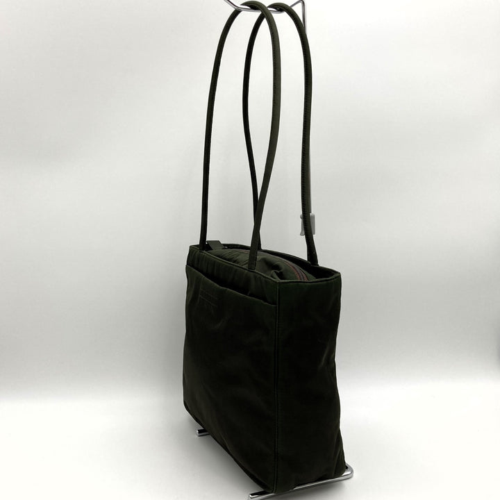 PRADA プラダ 
 トートバッグ 
ナイロン カーキ