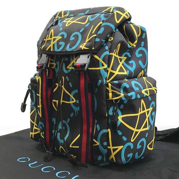 GUCCI グッチ 
 429037 リュック・デイパック 
ナイロン ブラック