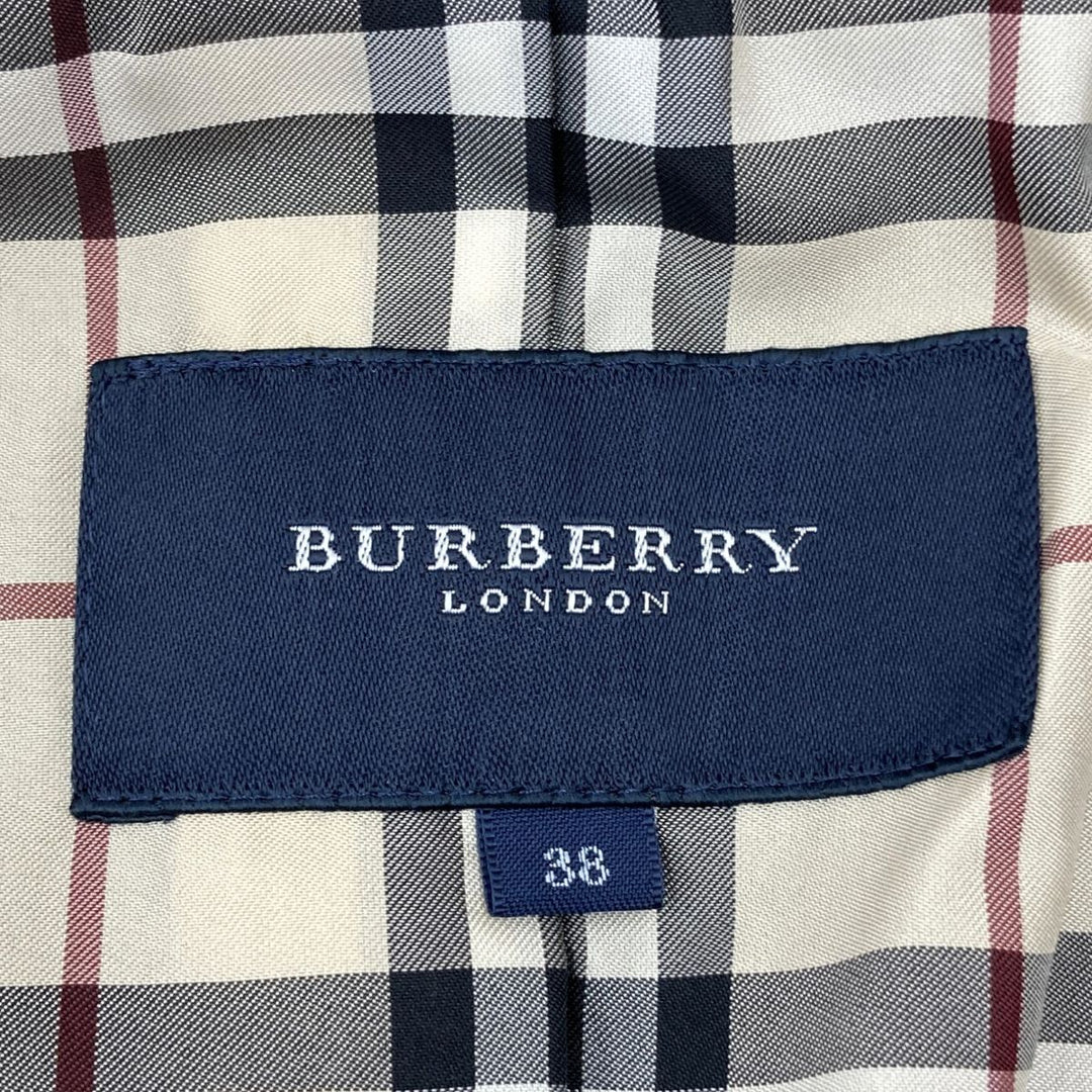 BURBERRY バーバリー 
 テーラードジャケット 
コットン ブラウン