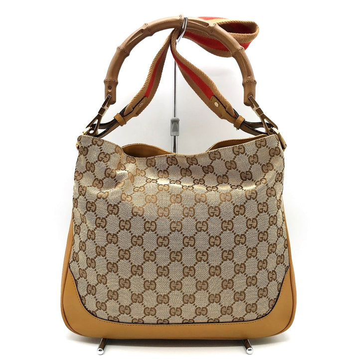 GUCCI グッチ 
 001 4095 ショルダーバッグ 
GGキャンバス ベージュ