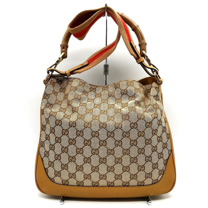 GUCCI グッチ 
 001 4095 ショルダーバッグ 
GGキャンバス ベージュ