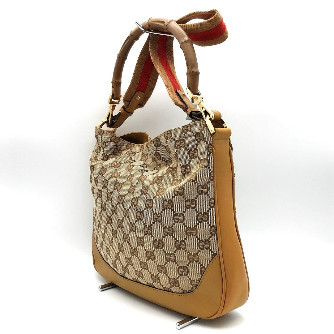 GUCCI グッチ 
 001 4095 ショルダーバッグ 
GGキャンバス ベージュ