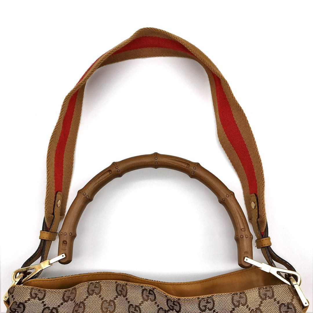 GUCCI グッチ 
 001 4095 ショルダーバッグ 
GGキャンバス ベージュ