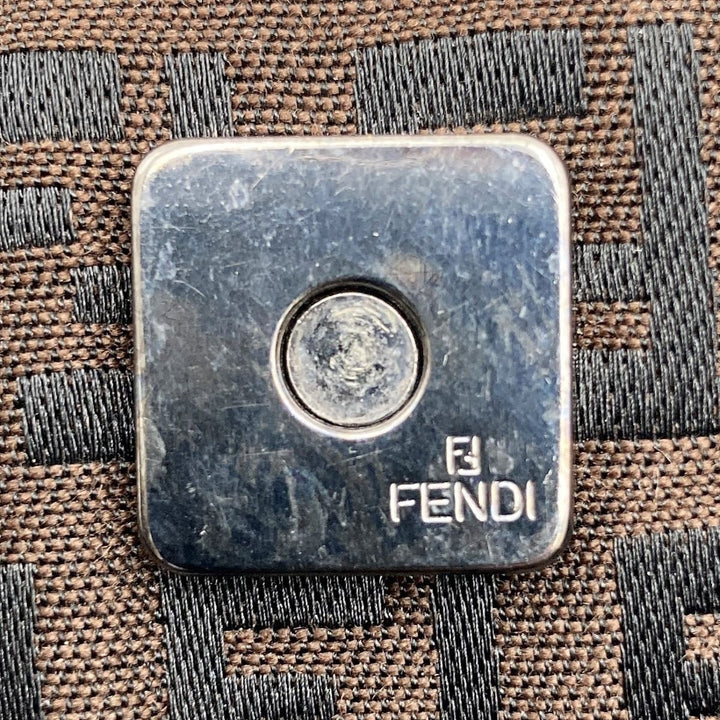 FENDI フェンディ 
 ズッキーノ 8BH074 トートバッグ 
ナイロン ブラウン