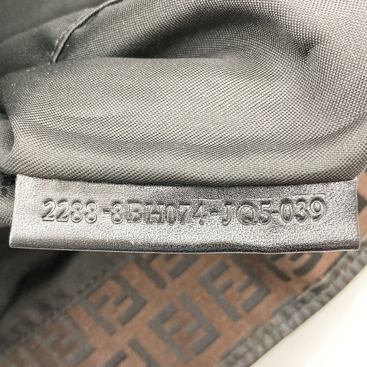 FENDI フェンディ 
 ズッキーノ 8BH074 トートバッグ 
ナイロン ブラウン