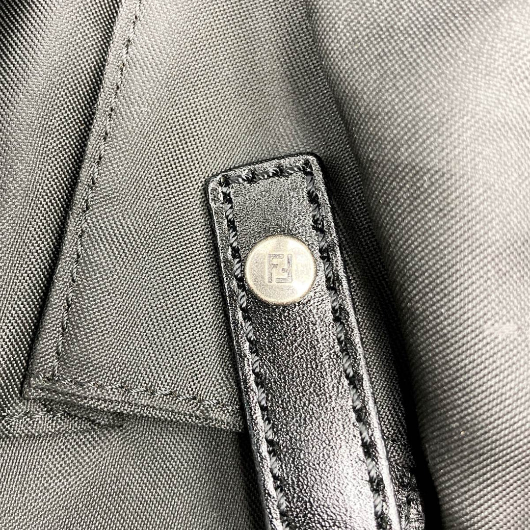 FENDI フェンディ 
 ズッキーノ 8BH074 トートバッグ 
ナイロン ブラウン
