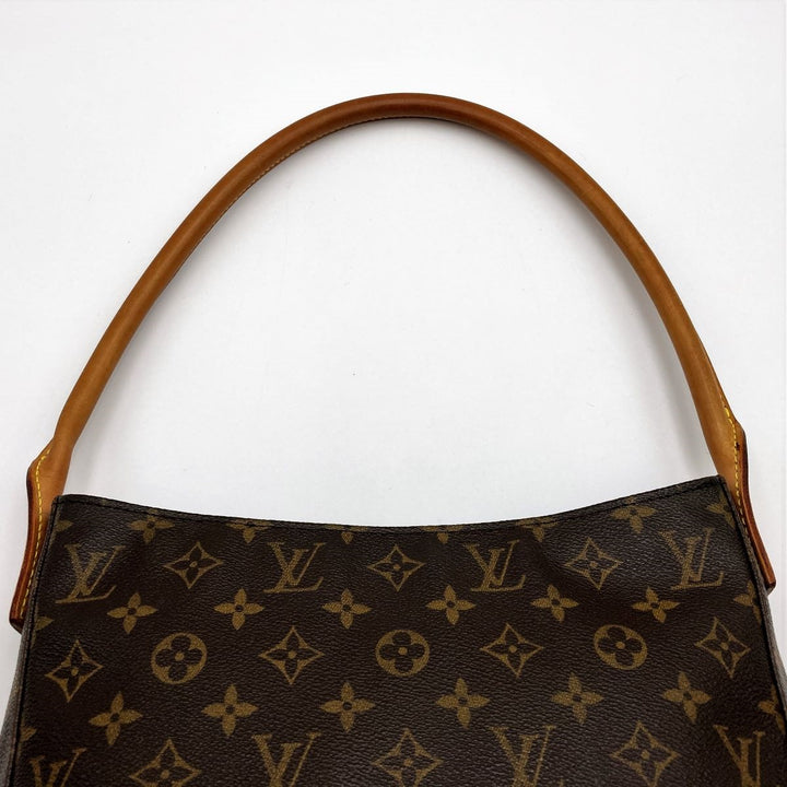 LOUIS VUITTON ルイ・ヴィトン 
 ルーピングGM M51145 ショルダーバッグ 
PVC モノグラム