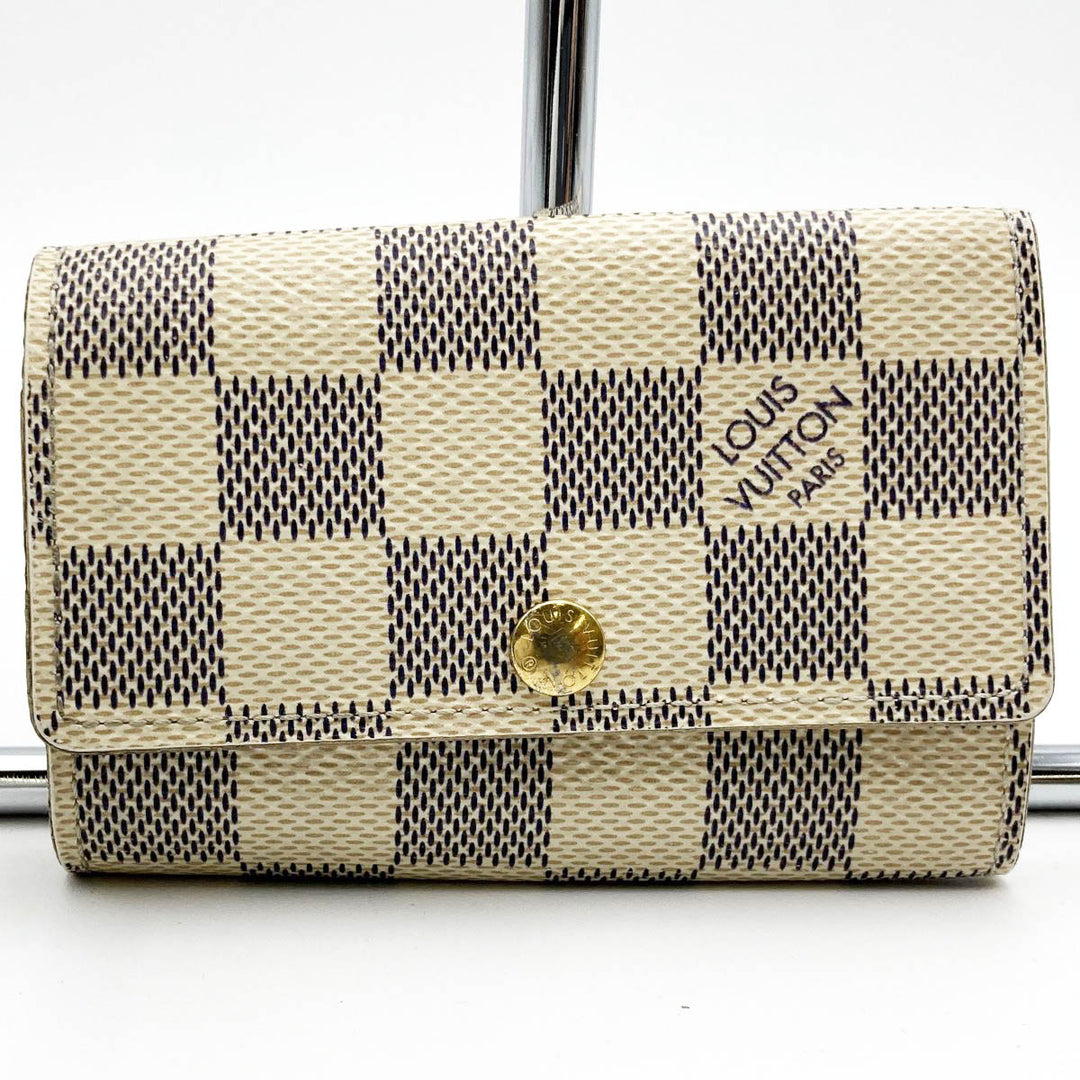 LOUIS VUITTON ルイ・ヴィトン 
 ミュルティクレ6 N61745 キーケース 
PVC ホワイト