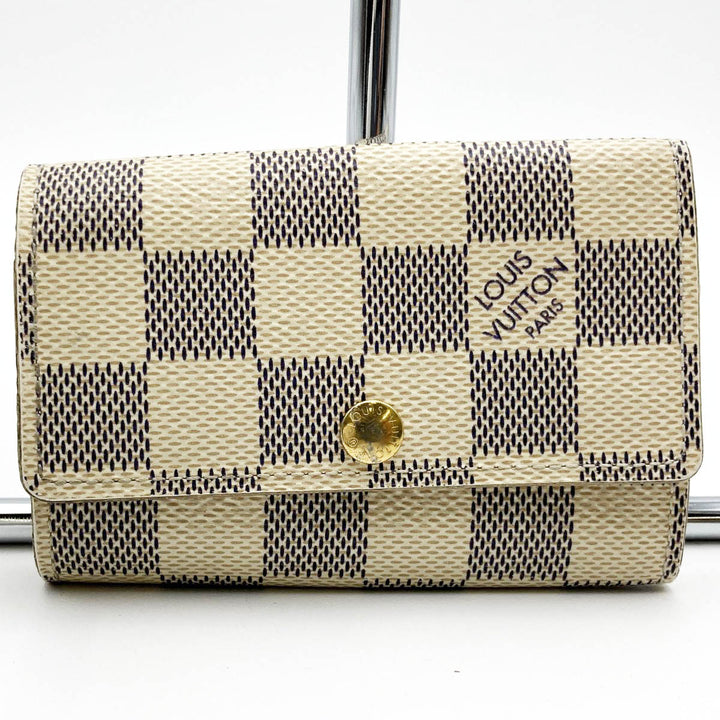 LOUIS VUITTON ルイ・ヴィトン 
 ミュルティクレ6 N61745 キーケース 
PVC ホワイト
