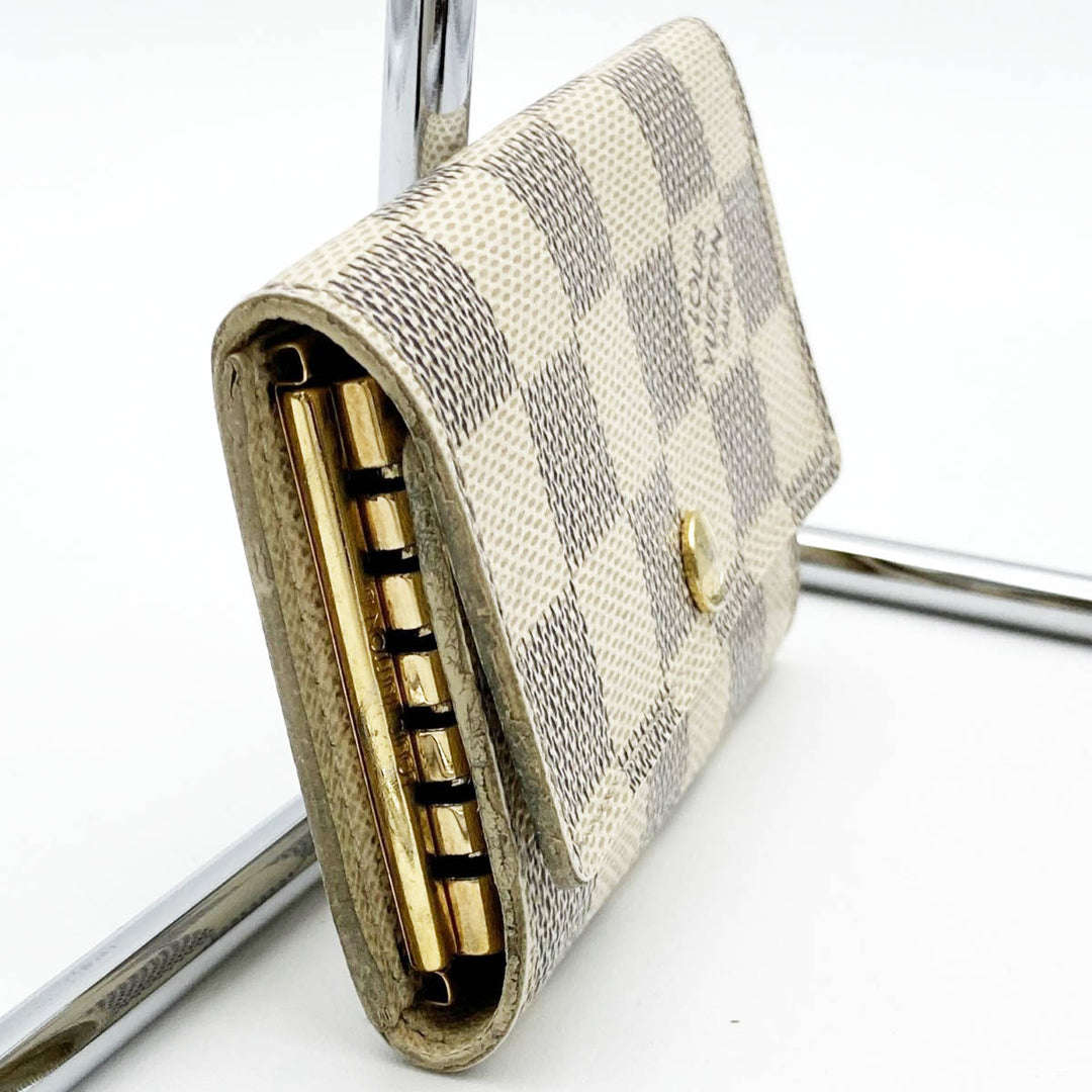 LOUIS VUITTON ルイ・ヴィトン 
 ミュルティクレ6 N61745 キーケース 
PVC ホワイト